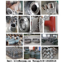 Customized High Chrome Abrasive Resistant Pump Inlet Outlet Pipe